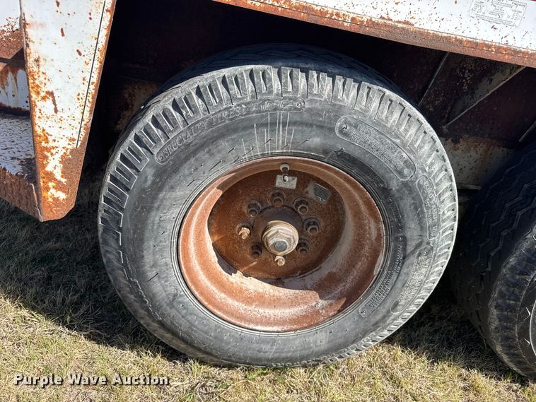 image for item FB7211 1996 Kiefer Industrial pole trailer
