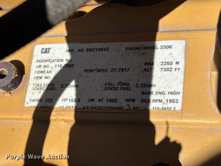image for item FB7214 2000 Caterpillar 330BL excavator