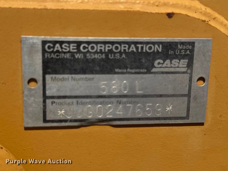 image for item FB7247 1999 Case 580L backhoe