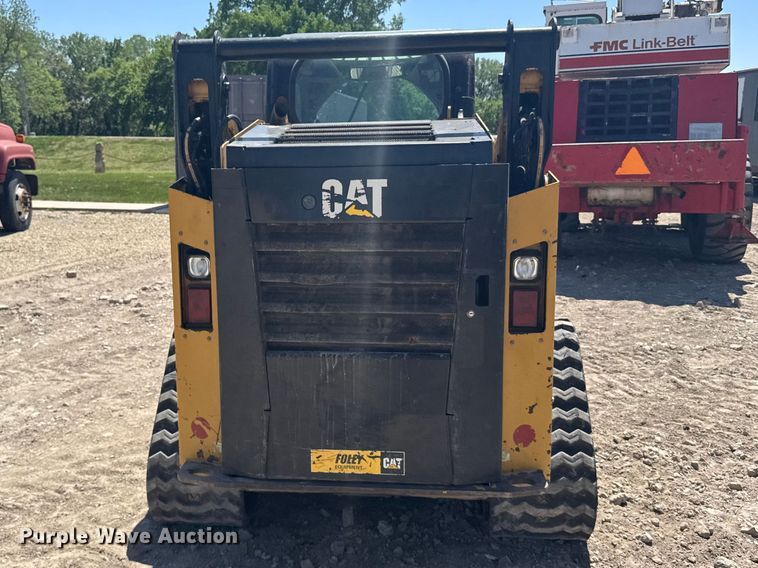 image for item FB7248 2015 Caterpillar 259D tracked skid steer loader