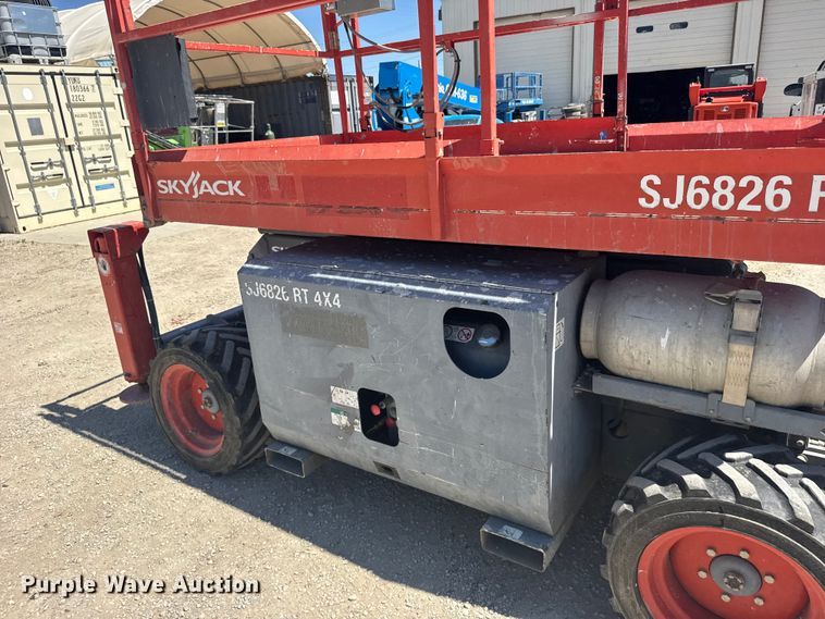 image for item FB7250 2013 Skyjack SJ6826RT scissor lift