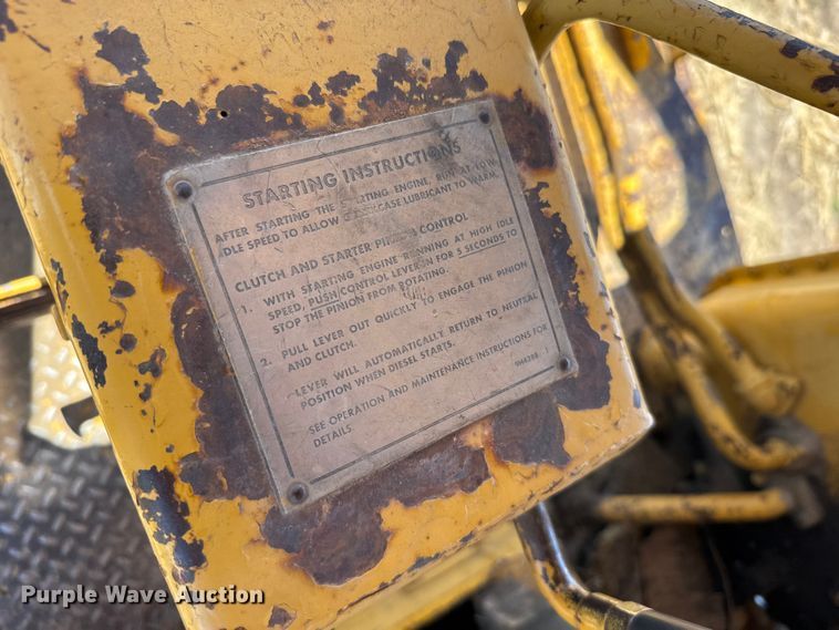 image for item FB7261 1965 Caterpillar D7E dozer