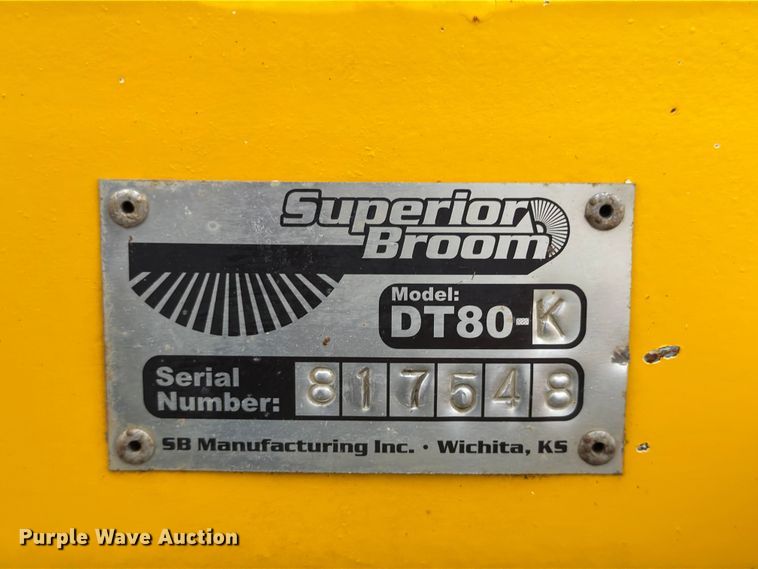image for item FB8113 2017 Superior Broom DT80-K broom