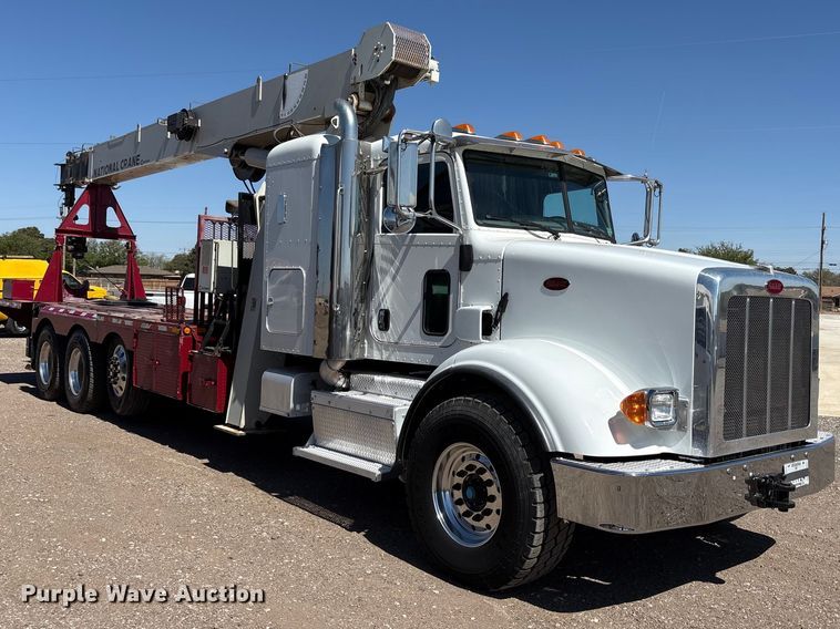 image for item FC2196 2014 Peterbilt 365 crane truck