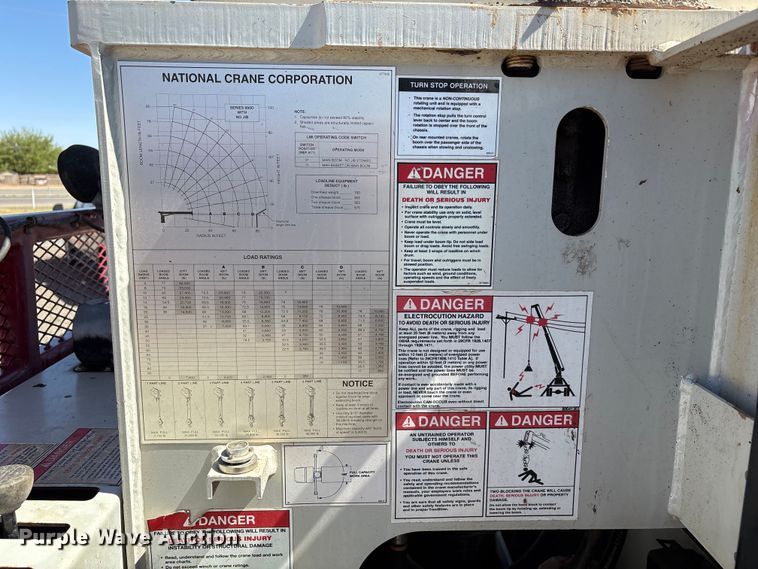 image for item FC2196 2014 Peterbilt 365 crane truck