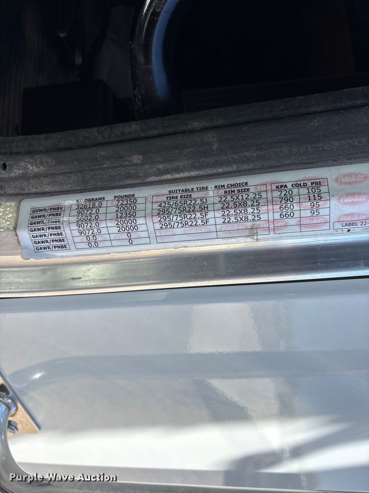 image for item FC2196 2014 Peterbilt 365 crane truck