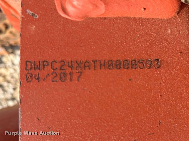 image for item FC3034 2017 Ditch Witch C24x trencher