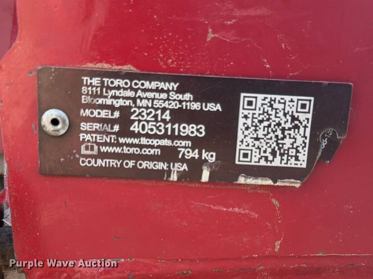 image for item FC3036 Toro STX-38 stump grinder