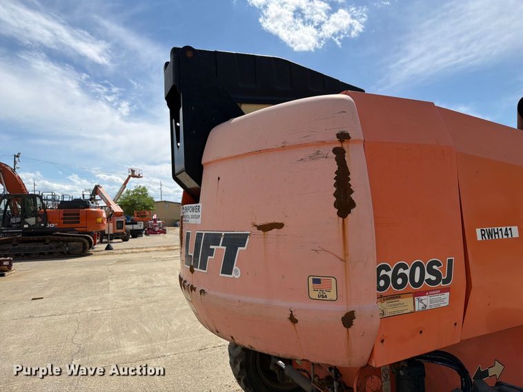 image for item FC3047 2015 JLG 660SJ boom lift