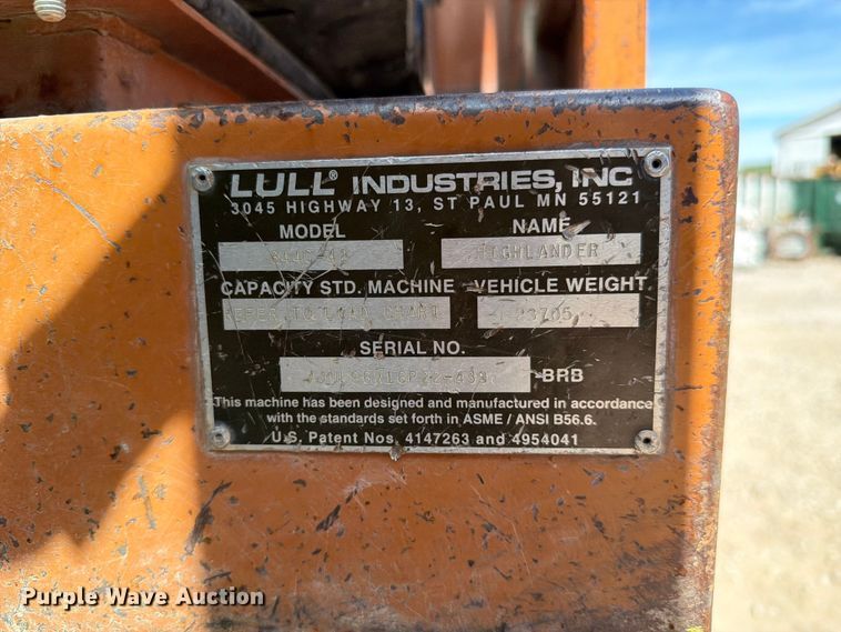 image for item FC3059 1995 Lull 844C-42 telehandler