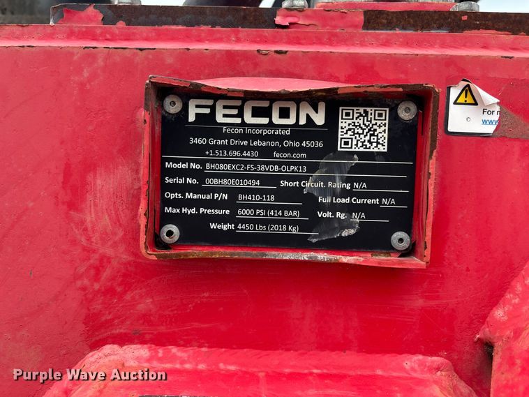 image for item FC4570 Fecon BH080EXC2-FS-38VDB-OLPK13 excavator mulcher