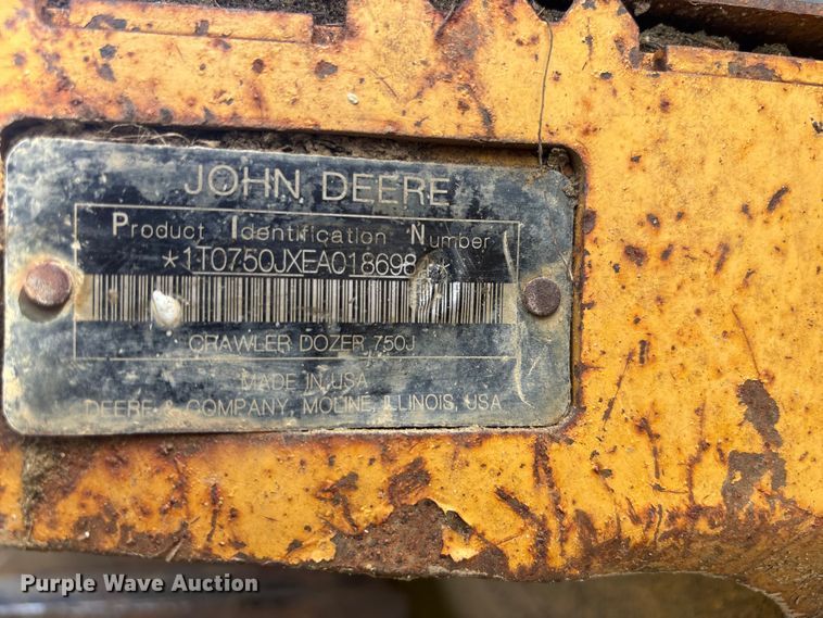 image for item FC4574 2010 John Deere 750J LGP Dozer