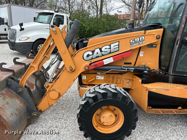 image for item FC5409 2012 Case 590 Super N backhoe