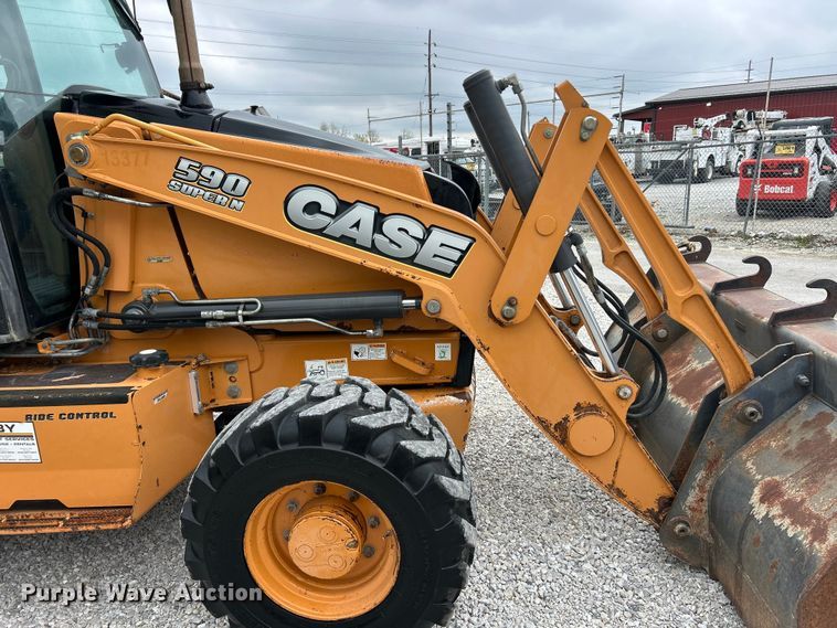 image for item FC5409 2012 Case 590 Super N backhoe