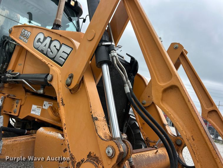 image for item FC5409 2012 Case 590 Super N backhoe