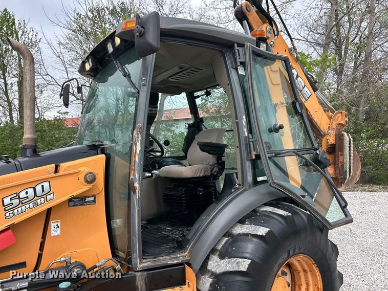 image for item FC5409 2012 Case 590 Super N backhoe