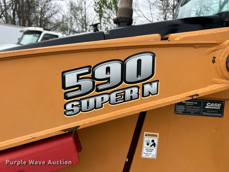 image for item FC5409 2012 Case 590 Super N backhoe