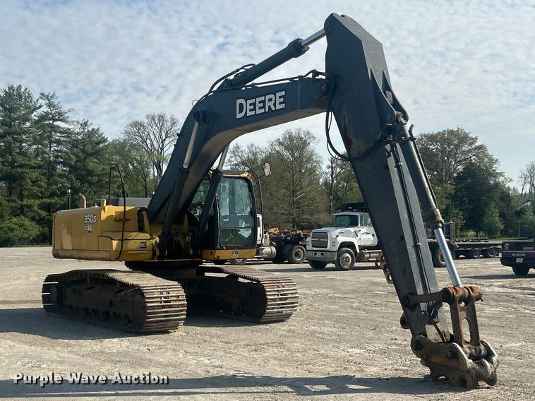 image for item FC5413 2008 John Deere 350D LC excavator