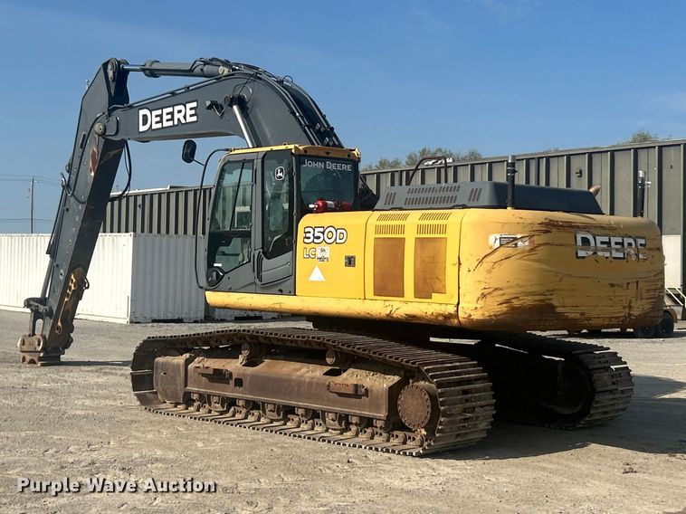 image for item FC5413 2008 John Deere 350D LC excavator