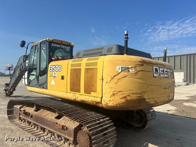 image for item FC5413 2008 John Deere 350D LC excavator