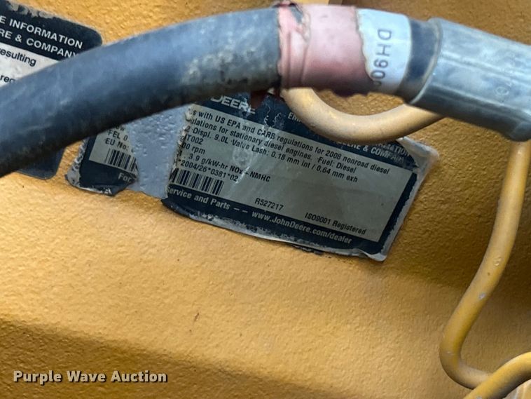 image for item FC5413 2008 John Deere 350D LC excavator