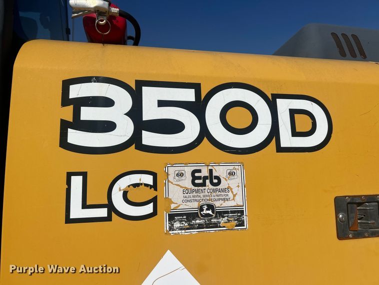image for item FC5413 2008 John Deere 350D LC excavator