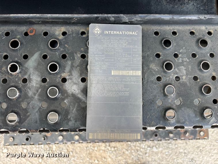 image for item FG0244 2007 International 4300 utility / service truck