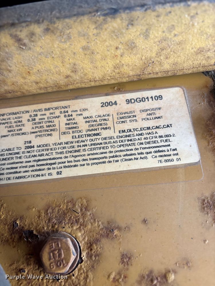 image for item FG0245 2004 Sterling L8500 Series bucket truck