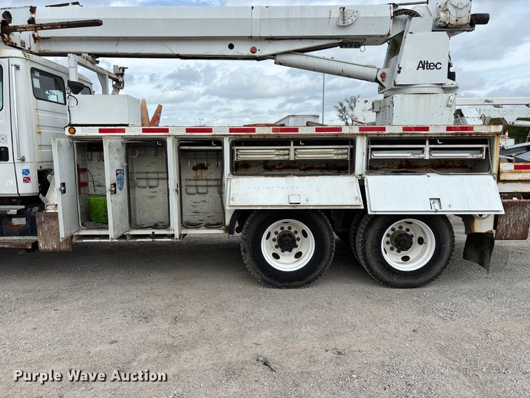image for item FG0248 2002 Freightliner FL80 digger derrick truck