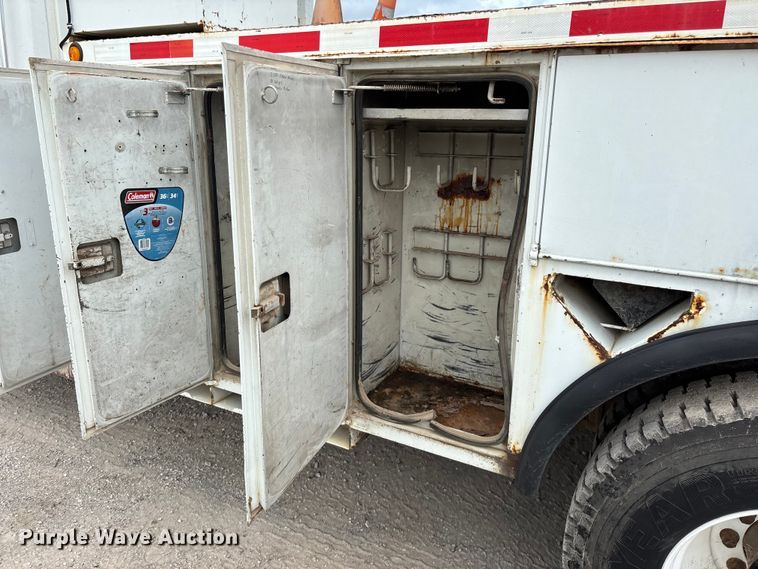 image for item FG0248 2002 Freightliner FL80 digger derrick truck