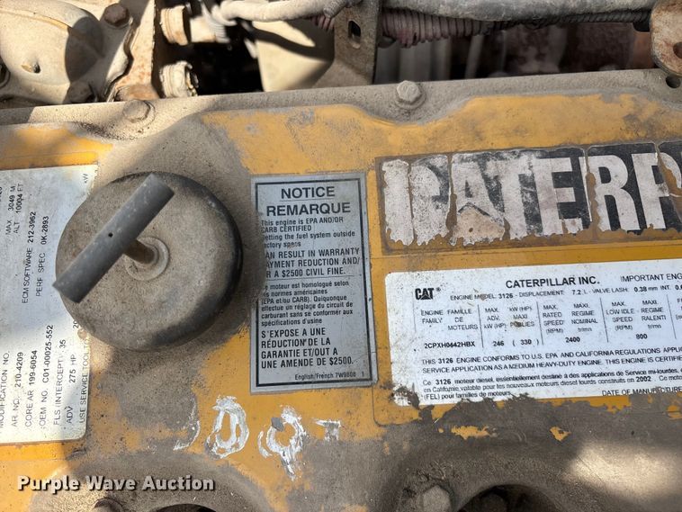 image for item FG0248 2002 Freightliner FL80 digger derrick truck