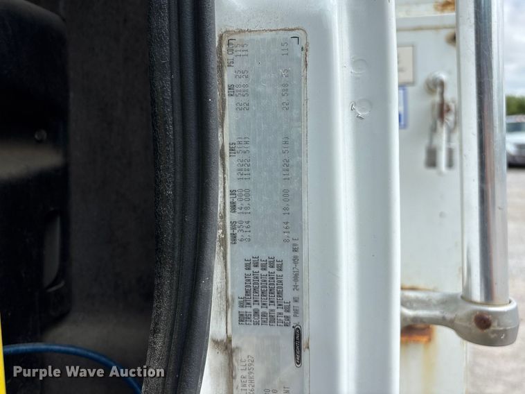 image for item FG0248 2002 Freightliner FL80 digger derrick truck