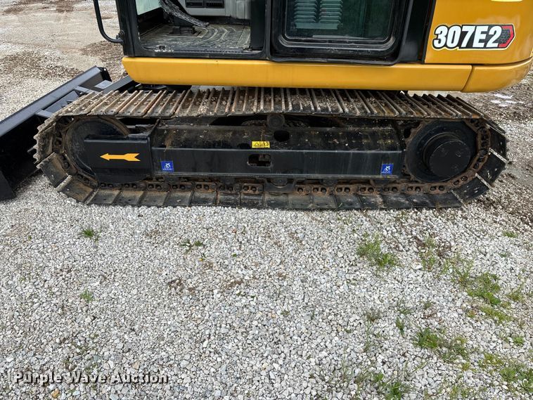 image for item FG0256 2018 Caterpillar 307E2 mini excavator