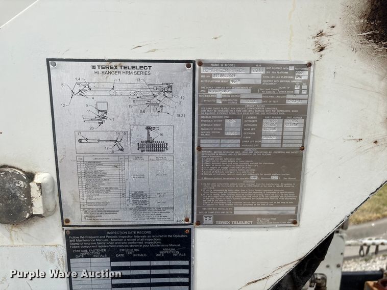 image for item FG2877 2012 International 7400 SBA Bucket truck