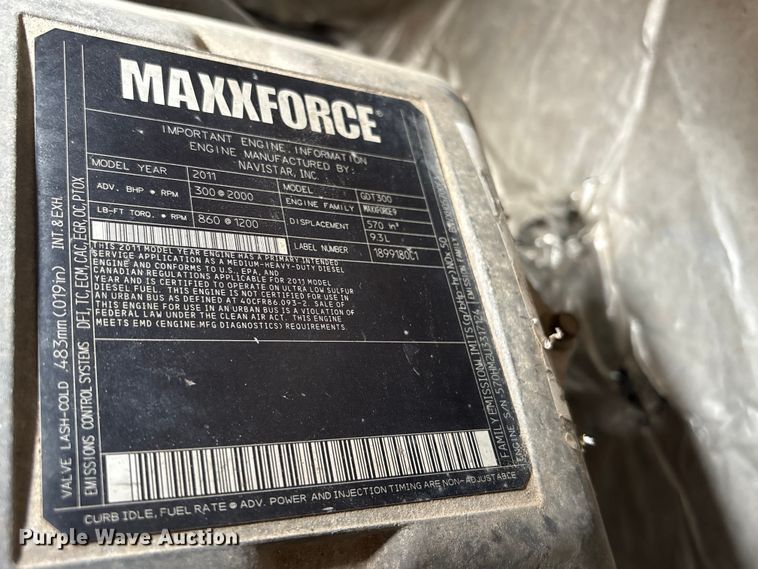 image for item FG2877 2012 International 7400 SBA Bucket truck