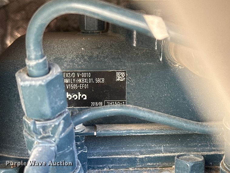 image for item FG2909 2019 Bobcat E26 mini excavator