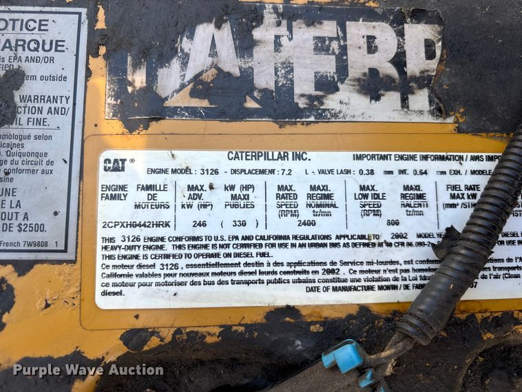 image for item FG2911 2003 Freightliner FL80 dump truck