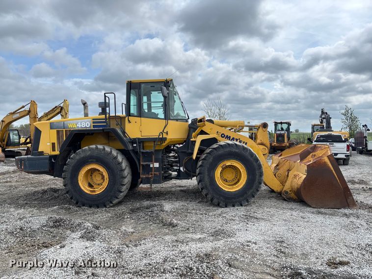 image for item FH7058 2012 Komatsu WA480-6 wheel loader