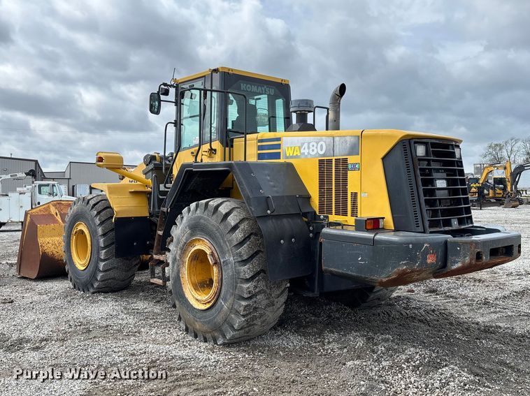 image for item FH7058 2012 Komatsu WA480-6 wheel loader