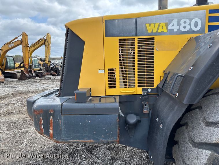 image for item FH7058 2012 Komatsu WA480-6 wheel loader
