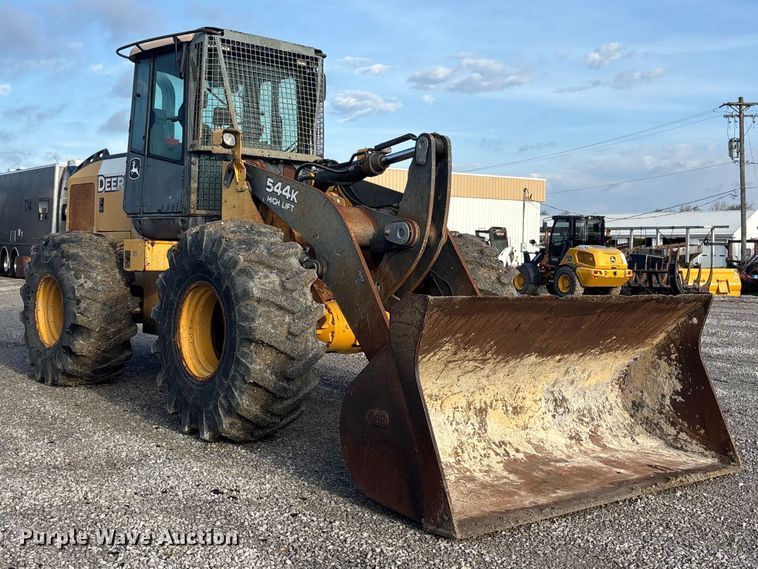 image for item FH7060 2010 John Deere 544k high lift wheel loader