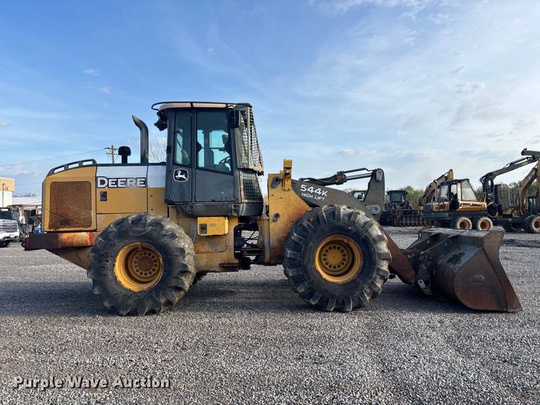 image for item FH7060 2010 John Deere 544k high lift wheel loader