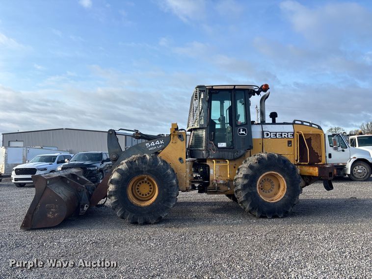 image for item FH7060 2010 John Deere 544k high lift wheel loader