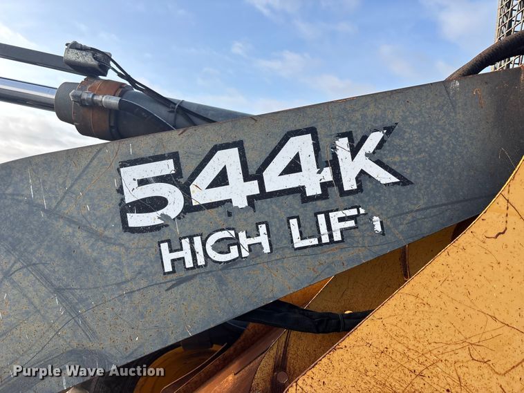 image for item FH7060 2010 John Deere 544k high lift wheel loader