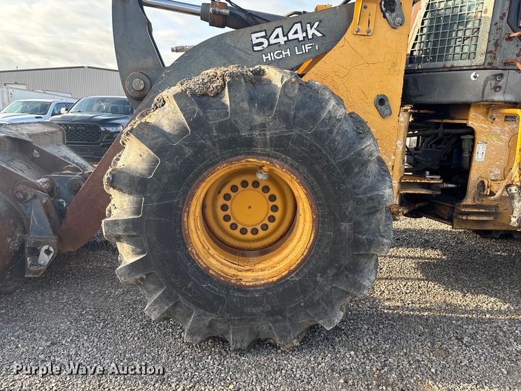 image for item FH7060 2010 John Deere 544k high lift wheel loader