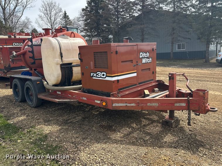 image for item FK0062 2010 Ditch Witch FX30 vacuum excavator