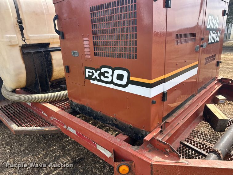 image for item FK0062 2010 Ditch Witch FX30 vacuum excavator