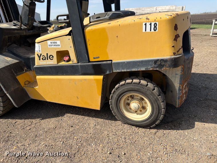 image for item FK0097 Yale GDP11MJNPBV105 forklift