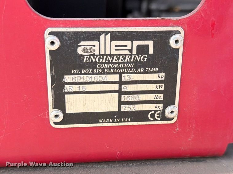 image for item FK0100 Allen AR16P concrete buggy