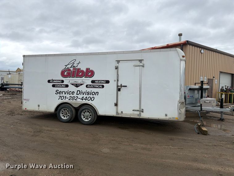 image for item FK0115 2012 United Expressline Enclosed cargo trailer enclosed cargo trailer